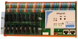 Analogue input device. 16 unified current signals, group galvanic isolation, power supply of sensors (MIRage-NAI-)