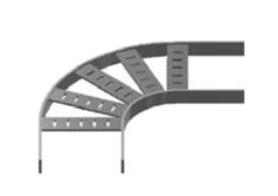 Cable ladder horizontal swivelling 90 degrees for cable ladders type 6 (PG90-KL6)
