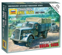 Assembled model "German truck "Opel Blitz"