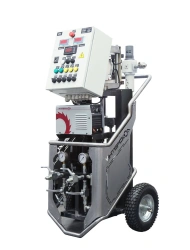 INTERSKOL 4P200 high pressure pneumatic equipment for polyurea and polyurea spraying