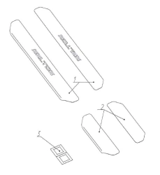 Metal sill plates for KIA SELTOS (2020-)