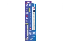 Filter-extension Power Cube 1,9 m 6 sockets (grey)