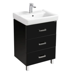 Cabinet under sink Aquaton Amerina 60 M black 1A168901AM9501.A168.9.01A.M95.0