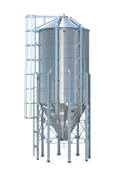 Metal silo with cone bottom (farmer) SCFA27,2-2-3,2-2