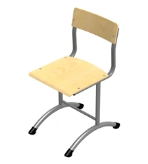 Pupil's adjustable chair "Extra FANERA" gr. 2-4,3-5,4-6, article no. 2-4, 3-5, 4-6, 5-7, article ST-03