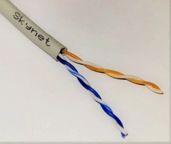 Cable Skynet Standard U/UTP cat 5e PVC 2x2x0,5 Cu lndoor TU 3574-001-49375579-2016
