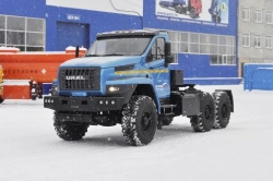 Truck tractor, brand UZST, type UZST01, modification 174T-29 on chassis Ural 5557-6151-70, 5557-6151-72, 5557-6151-74