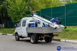 Drilling rig UBG-L-11 Albatross on chassis Gazelle 4x4