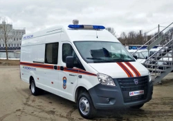 Cars of emergency rescue and operational services of N2C4 type, modification GNXASA, on the basis of GAZ S45R92, S45R02, S46R92,