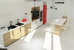 Kitchen furniture of STK series