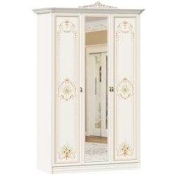 Florence LD.690010.000 Three-piece wardrobe (Alabaster )