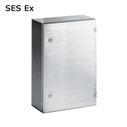 Stainless steel compact distribution cupboard SES 40.40.21 Ex
