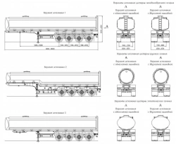 Semitrailer SAV 93184X (suspension: spring)