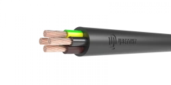 Flexible cable for voltage 660 and 1000 V, mark KGVVng(A)