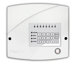 Fire alarm control panel PPKOP 011-8-1-1-011-1K Pritok-A-4(8) (built-in keyboard)
