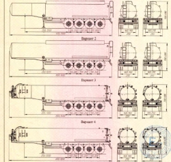 Semi-trailer tank, make UST, type 946514, modifications 946514-H1-01, 946514-H1-02, 946514-H1-03, 946514-H1-04, 946514-H1-05, 94