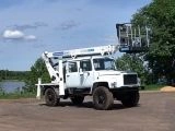 AGP-20T compact GAZ-33088 autohydro lift with 5-seat cabin 19M 80/250/300KG 13.5M