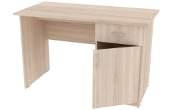Writing desk with right side table (1 drawer and shelf) 1200x600x750 mm (WxHxH) 405.324