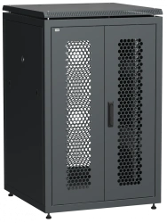 LN05-24U88-2PP ITK LINEA N 24U 800x800mm hinged perforated door rear perforated door Black