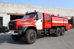 Aerodrome fire fighting vehicle AA-8,5/(30-60) (4320), on chassis Ural 4320-6951-70, 4320-6951-72, 4320-6951-74, 4320-6951-76