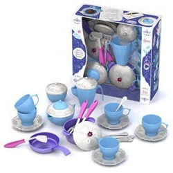 Gift set of children's tableware "Tea and kitchen set "Magic housewife" (38 pieces in box with window)