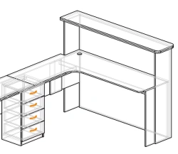Staff desk RL01/11