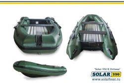 Motor inflatable boat SOLAR-350 K (Optima)