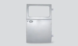 Saloon door (for Uaz sgr bus, with window opening, primed) 045110620001200