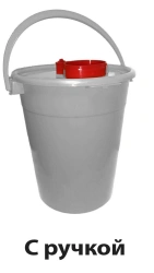 Container for collection, storage, transportation and disposal of barbed-cutting waste MK-01-Universal according to TU 9398-001-
