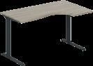 "ALTA" Left ergonomic table top "Classic" (2 bevelled) article MR 041.01