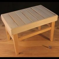 Bath rigid bench 600x390x420MM