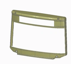 Windscreen frame with stiffeners 529265-5301510-98