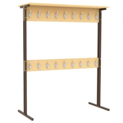 Floor coat rack