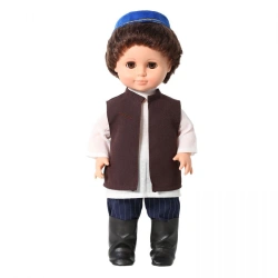 Plastic doll Boy in Tatar costume, B3908/o