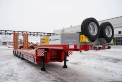 Specialised semi-trailer heavy hauler TVERSTROYMASH 993941-0022 RL40W