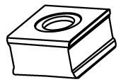 Carbide plate TT15-1012R-T5 M20P