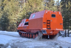 Multipurpose snowmobiler KTM-11G