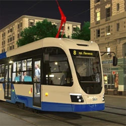 T-3 RI 71480D Sputnik tram car of T-3 configuration