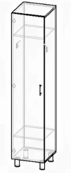 Locker cupboard RL 02/12