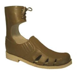 Complex orthopaedic footwear without insulated lining (pair): half-boots for men with individual parameters of manufacture