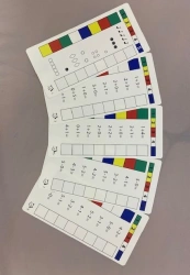 Handout cards for control cubes No. 1 "Counting within 5"