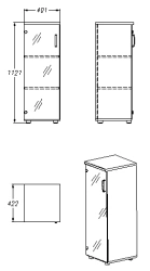 Wardrobe (series 405.40.112)