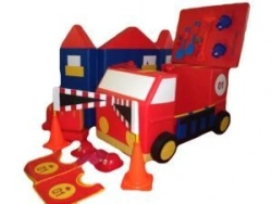 Children's play set for learning "Fire Safety"