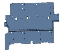 Rear floor mat A32R22 5109040
