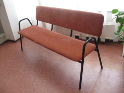 Banquette with backrest EL-106.09.00-07