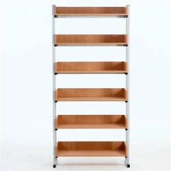 Library shelving unit single-sided 900x320x1900 mm (U)