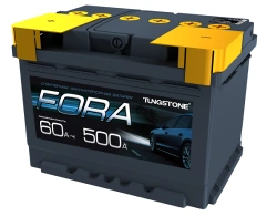 Lead rechargeable starter battery FORA 6ST-60