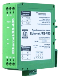 Converter of Ethernet/RS-485 line VLST 344.000-03