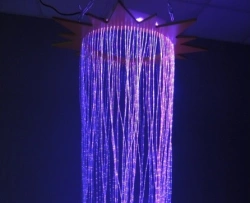 Fiberoptic shower