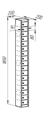 Cupboard PN-17 extra.